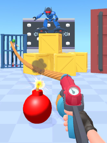 这个枪手有点帅 1