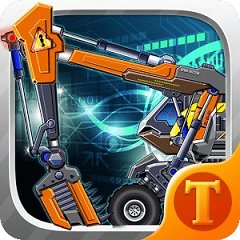 拼装挖掘机器人手游