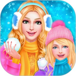 迷你城市滑雪场游戏