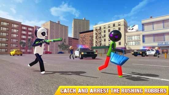 熊猫火柴人英雄游戏 1