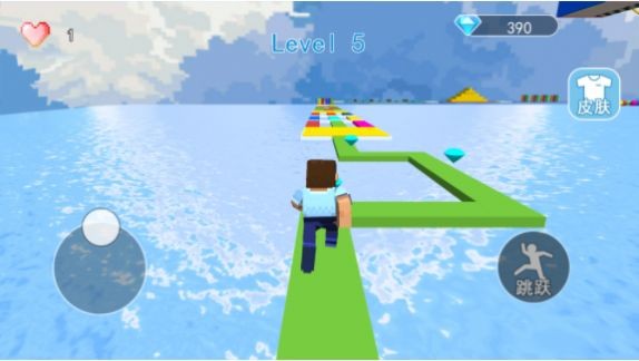 像素块状跑酷手游 1