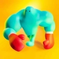 果冻人拳击游戏