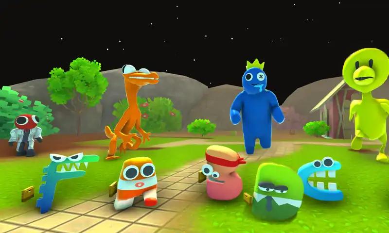 彩虹字母幸存者3D 1