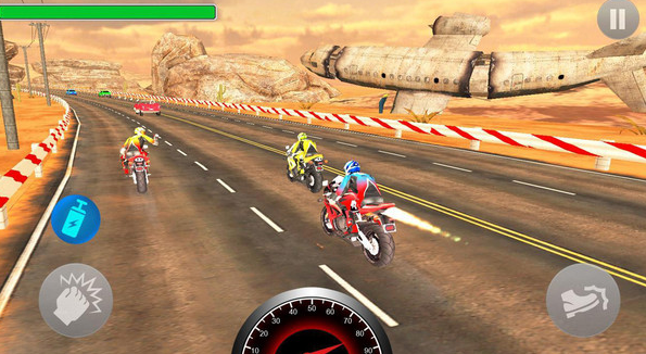 暴力街头摩托游戏 1