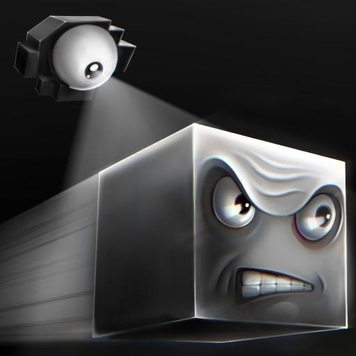 蹦床小方块游戏