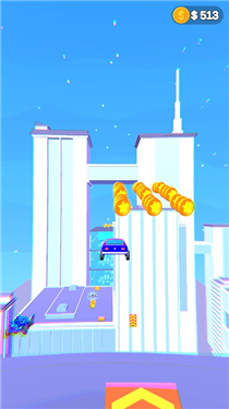 豪车屋顶撞击游戏 1