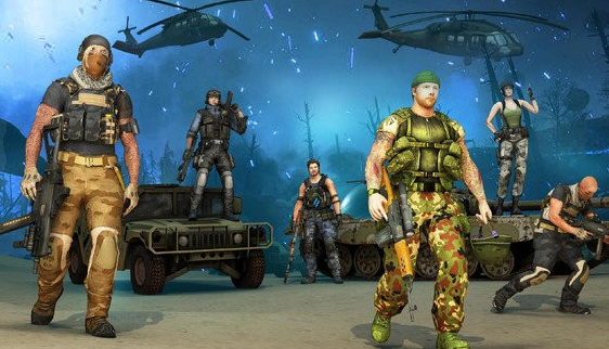 陆军空手道游戏 1