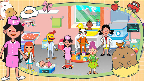 樱花小镇模拟医院游戏 1