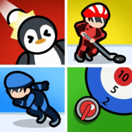 双人冬运会小游戏