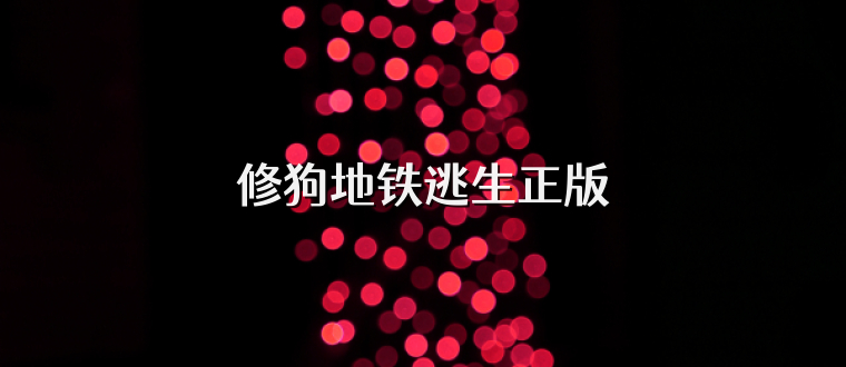 修狗地铁逃生正版