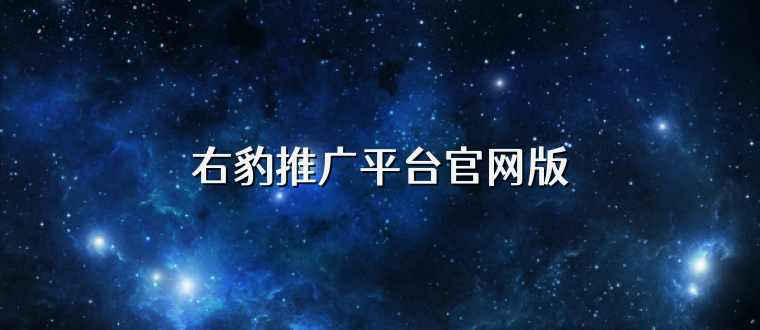右豹推广平台官网版