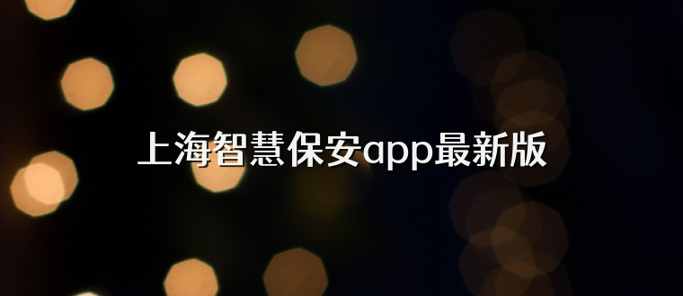 上海智慧保安app最新版