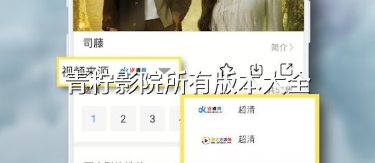 青柠影院所有版本大全