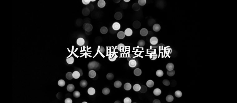 火柴人联盟安卓版