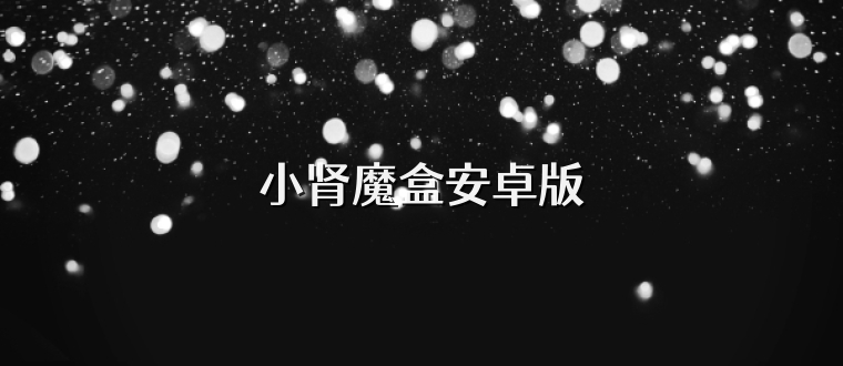 小肾魔盒安卓版