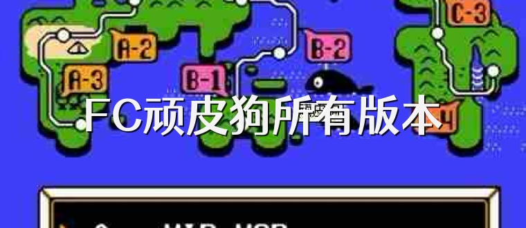 FC顽皮狗所有版本