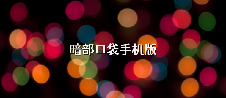 暗部口袋手机版