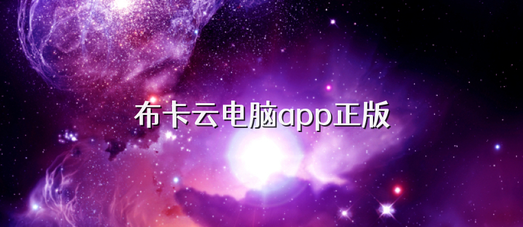 布卡云电脑app正版