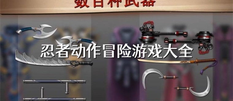 忍者动作冒险游戏大全