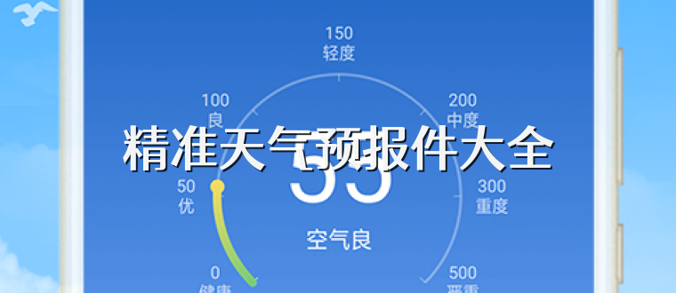 精准天气预报件大全