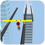 滑动屋顶3D游戏