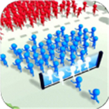 碰碰小蓝人游戏