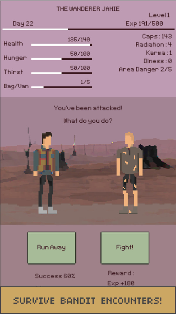 求生流浪者游戏 1