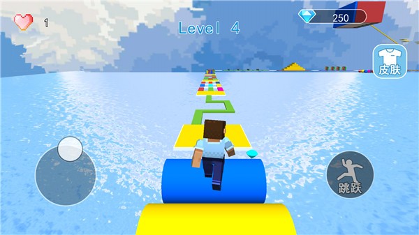 像素块状跑酷游戏 1