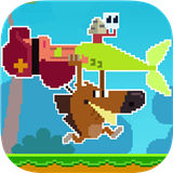 字形和鲨鱼游戏